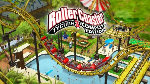 Roller Coaster Tycoon 3. Обзор игры в 2024 году.